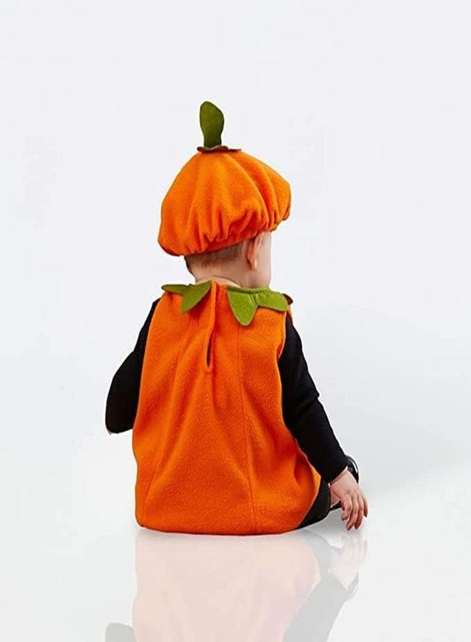 Fancy Agents Pumpkin Vegetable Costume | Unisex Halloween Dress for Kids | Pumpkin Halloween Fancy dress Costume Fancy Dress for Children's Birthday & Any Occasion (2-3 Years) - Image 3